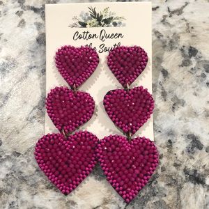 Heart earrings